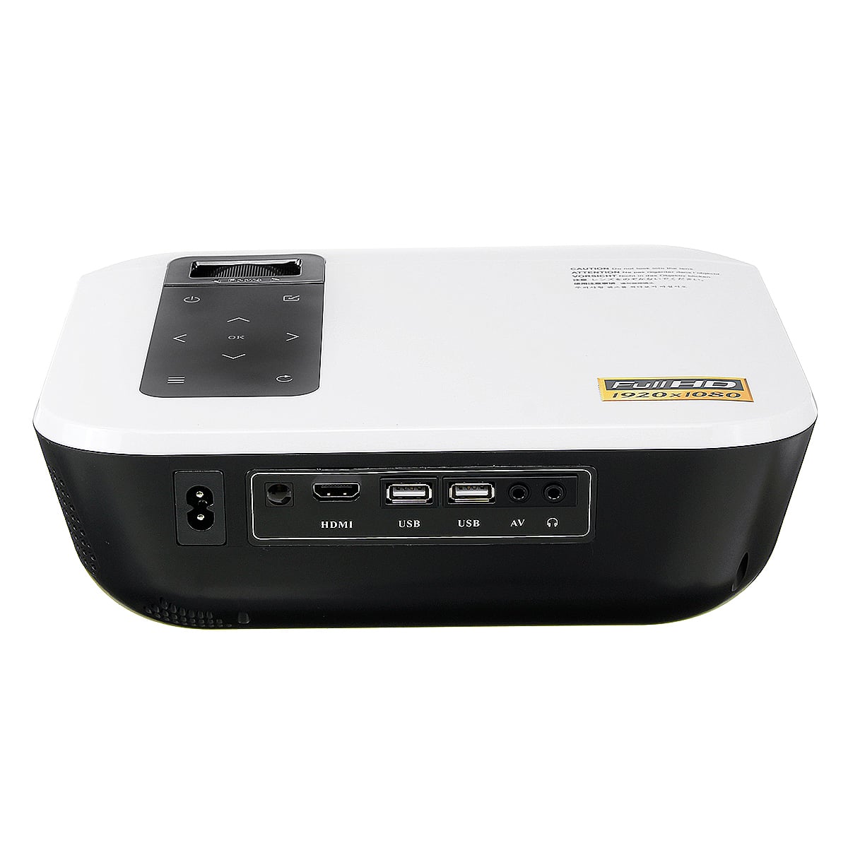 PROYECTOR CASTLETEC LED T8 WIFI FHD 4500 LUX DLNA MIRACAST - 3