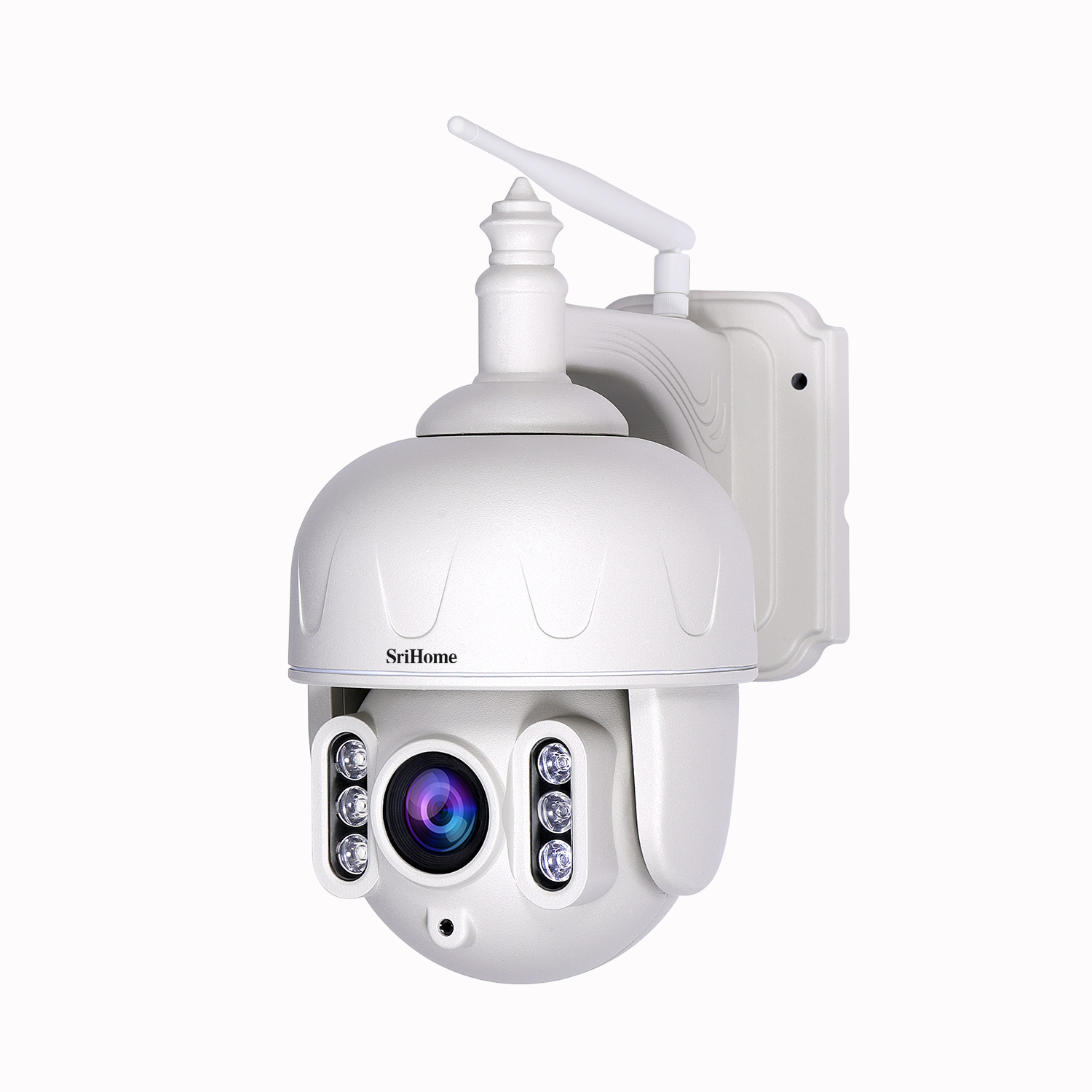 CÁMARA IP SRIHOME CAMARA IP WIFI EXTERIOR 3MP FHD SRICAM SH028 AUDIO Y RANURA MICRO SD - 4