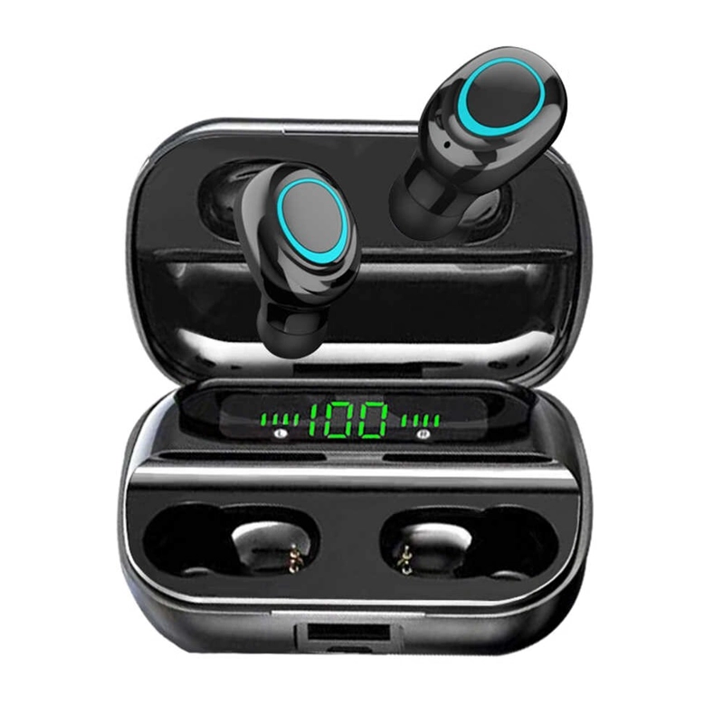 AUDÍFONOS CASTLETEC TRUE WIRELESS S11 2200 MAH BLUETOOTH NEGRO - 1