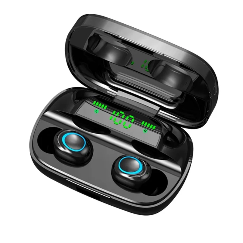 AUDÍFONOS CASTLETEC TRUE WIRELESS S11 2200 MAH BLUETOOTH NEGRO - 2