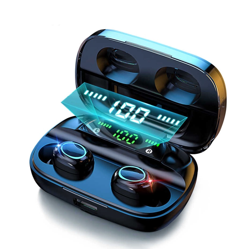 AUDÍFONOS CASTLETEC TRUE WIRELESS S11 2200 MAH BLUETOOTH NEGRO - 3