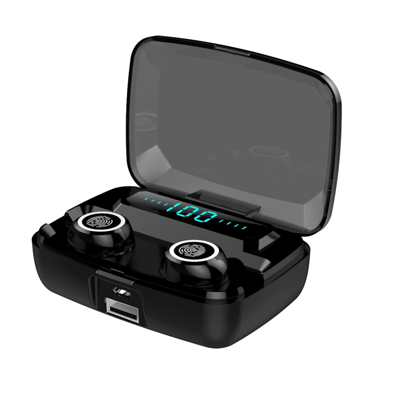AUDÍFONOS CASTLETEC TRUE WIRELESS M11 3200 MAH BLUETOOTH NEGRO - 2