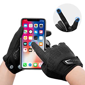 GUANTES PARA BICICLETA / CICLISMO ROCKBROS S169-1BGR - 2