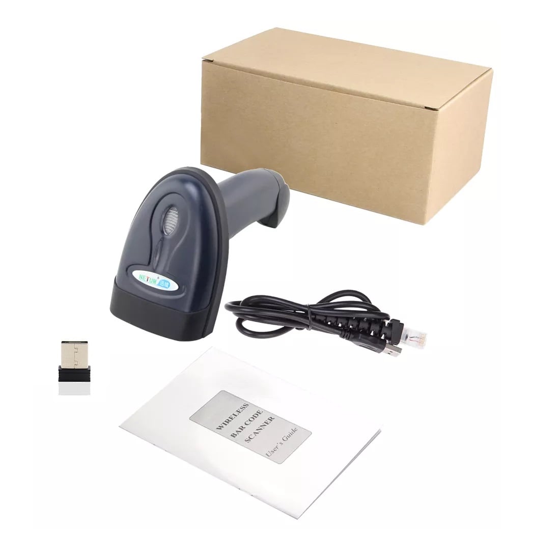 LECTOR CÓDIGO BARRAS NETUM INALÁMBRICO NT-1698W - 4