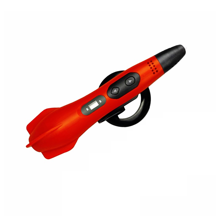 LAPIZ IMPRESORA 3D MISIL SMAFFOX SMA-2 + 54MTS - ROJO - 2