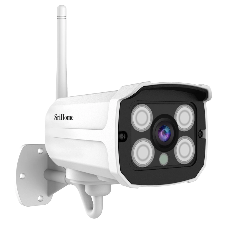 KIT SRIHOME SRI-NVS001-4CH NVR 4 CÁMARAS DE SEGURIDAD IP WIFI 1080P 2MP SRICAM NVS001 - 4