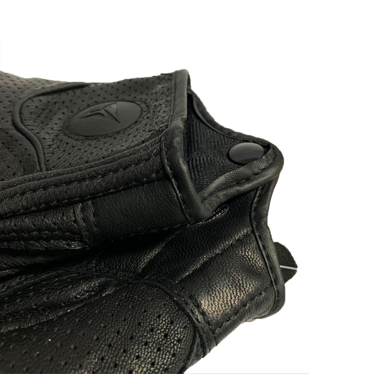 GUANTES PARA MOTOCICLISMO MOTOWOLF DE CUERO PERFORADO 0302 - 4