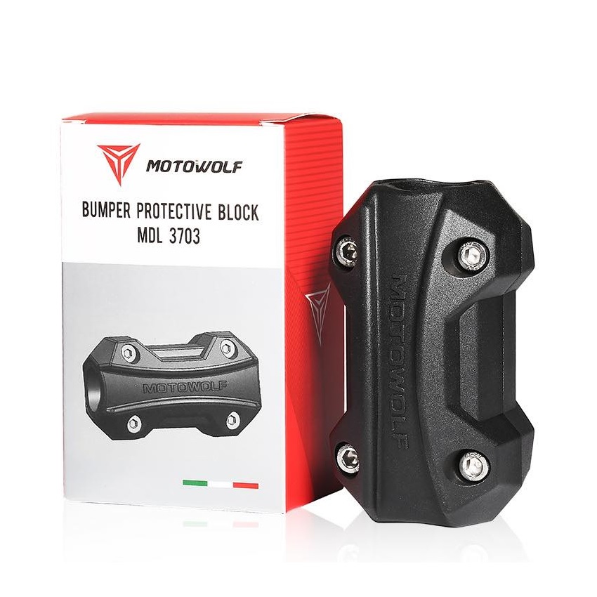 PROTECTOR PARACHOQUES DESLIZADOR DE BARRA MOTOWOLF 3701 - 4