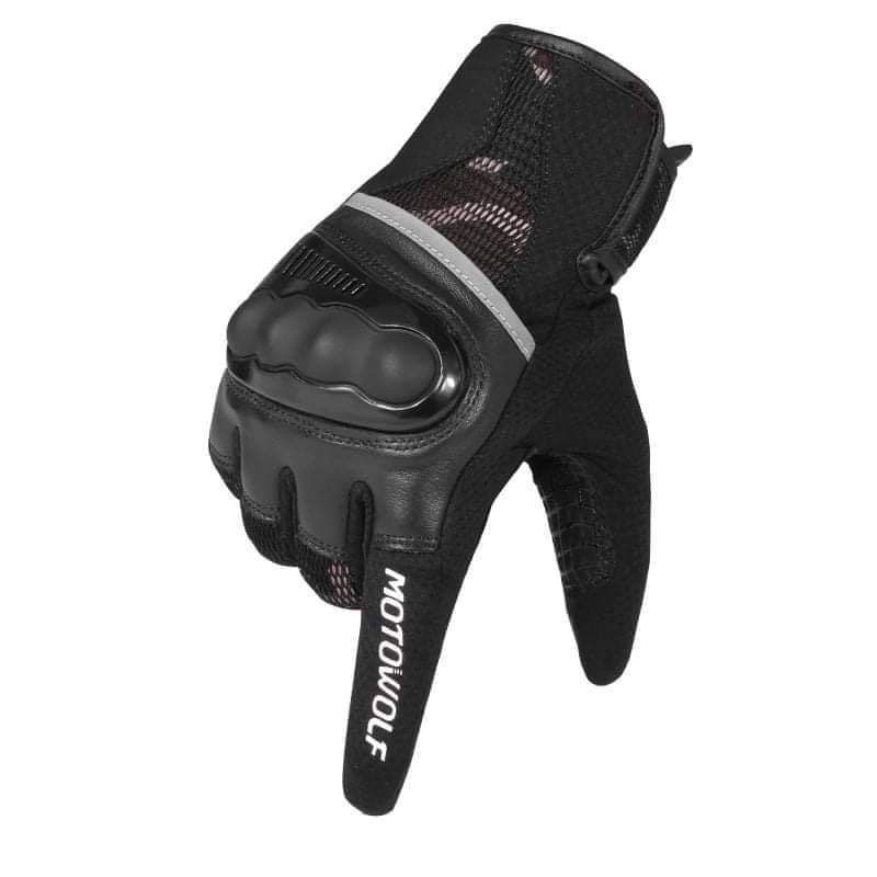 GUANTES PARA MOTOCICLISMO MOTOWOLF CAMUFLAJE 0310 - 3