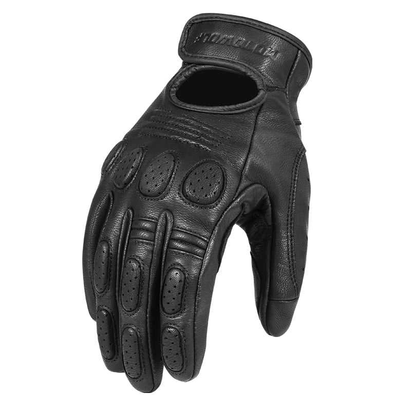 GUANTES DE CUERO MOTOWOLF PARA MOTOCICLISMO VINTAGE 0311 - 1