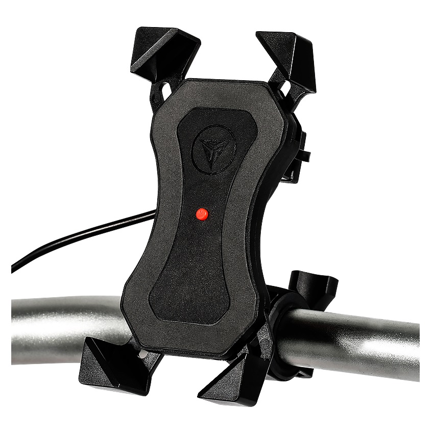 SOPORTE MOTOWOLF 2 EN 1 DE MANILLAR PARA CELULAR MAS CARGADOR USB 2817C - 1