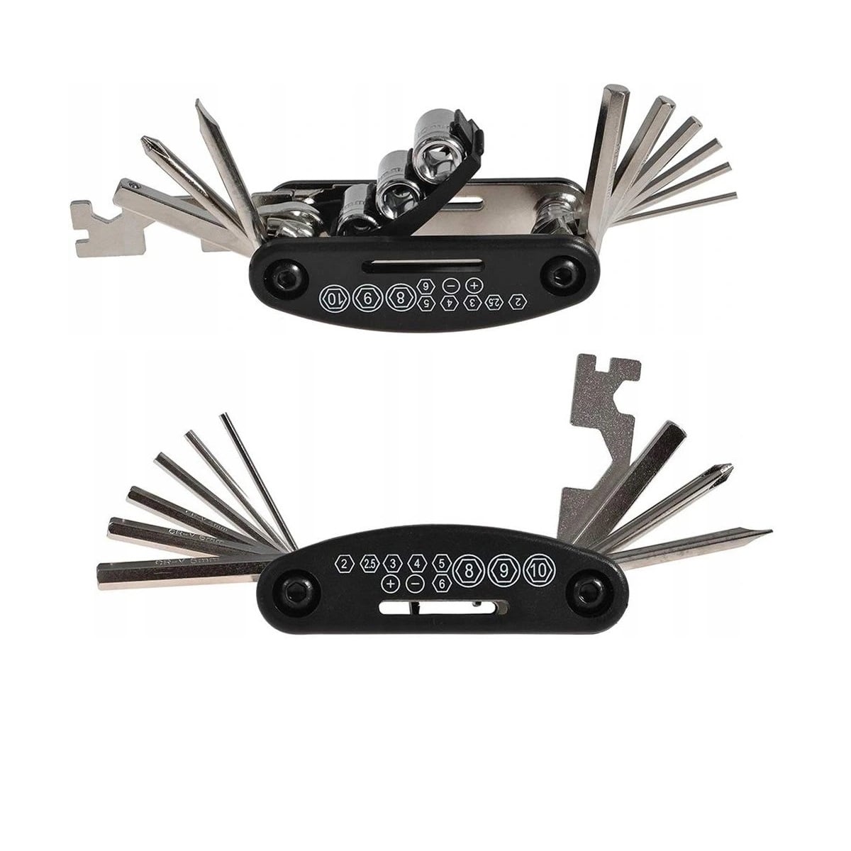 KIT ROCKBROS HERRAMIENTAS MULTIFUNCIONAL 16 EN 1 GJ1601 ACERO GALVANIZADO - 3