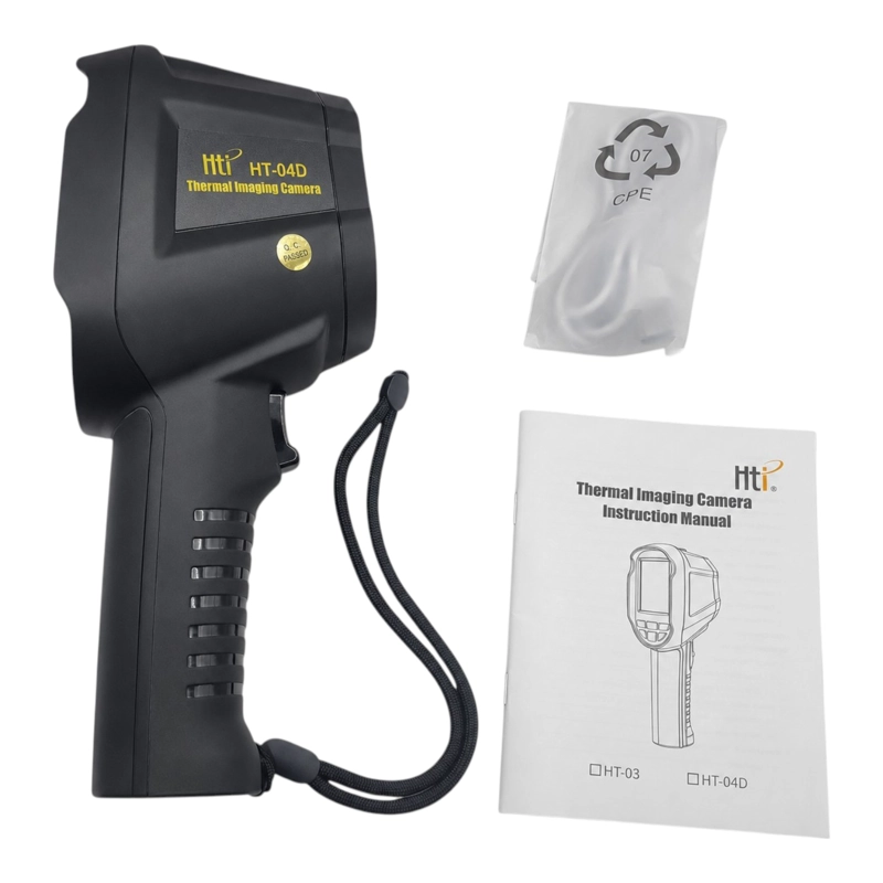 CÁMARA HTI IMÁGENES TÉRMICAS HT-04D PROFESSIONAL 160 X 120 RECARGABLE - 8