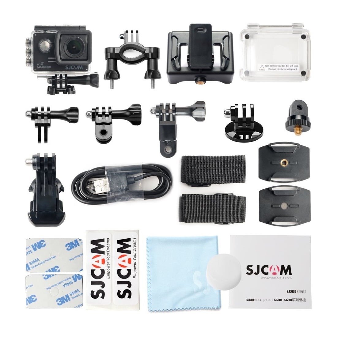 CÁMARA DEPORTIVA SJCAM WI-FI 4K SJ5000X GYRO ESTABILIZADOR - 4