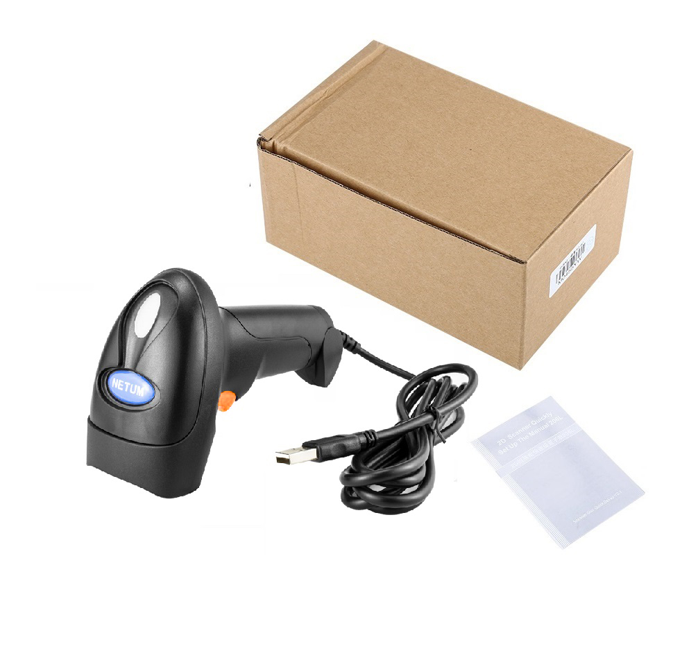 LECTOR CÓDIGO BARRAS NETUM 1D CCD L3 CON CABLE - 4