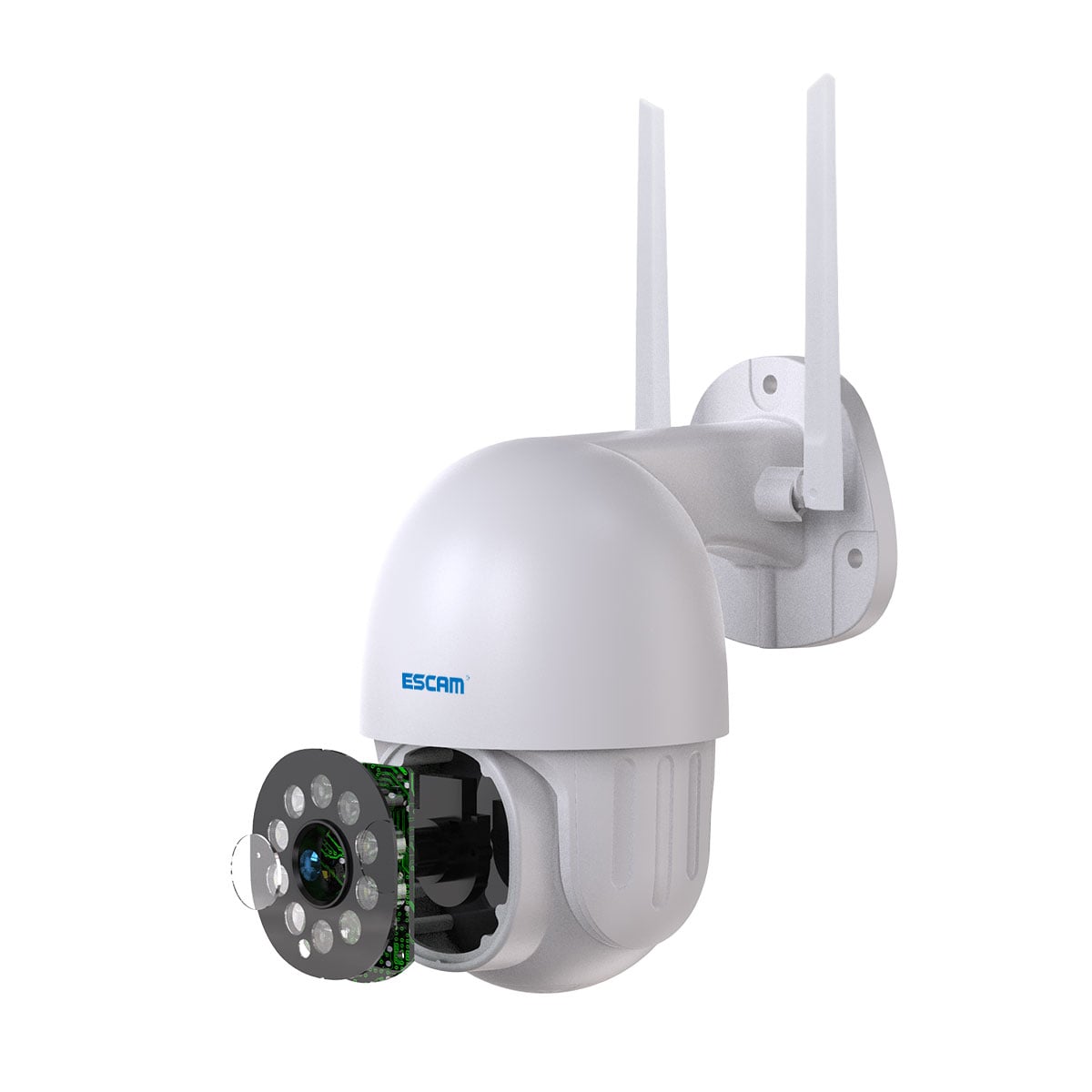 CÁMARA IP WIFI EXTERIOR FHD 1080 2MP ESCAM PT202 - 3