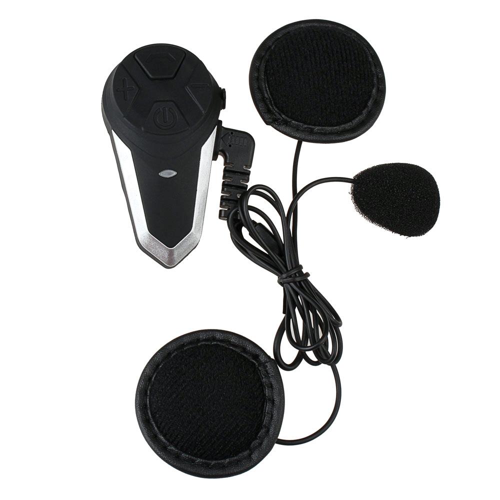 INTERCOMUNICADOR Y MANOS LIBRES BLUETOOTH BT-S3 PARA CASCO DE MOTO RADIO FM - 2