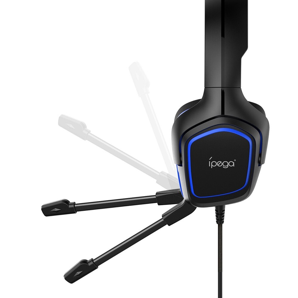 AUDÍFONOS GAMER IPEGA HEADSET PC PS4 N.SW XBOX CEL PG-R006B - 4