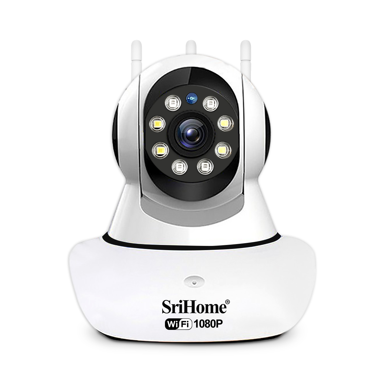 CÁMARA IP WIFI 2MP FHD 1080P SRIHOME SP029 LUZ LED - 2
