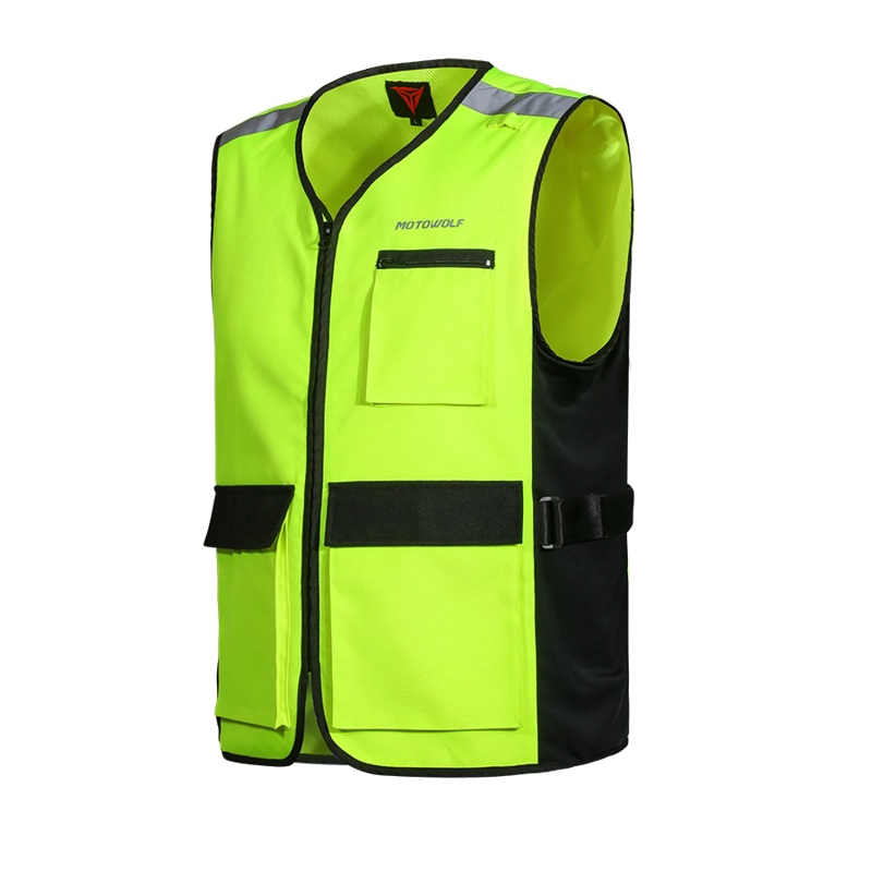 CHALECO HOMBRE MOTOWOLF REFLECTANTE PARA MOTOCICLISMO 506 - 1