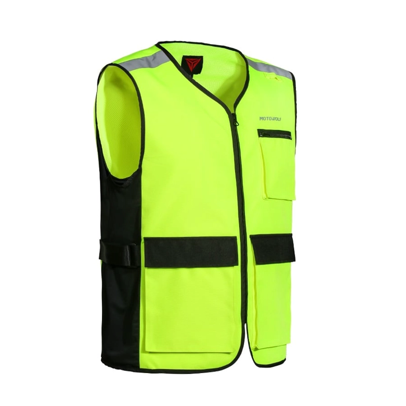 CHALECO HOMBRE MOTOWOLF REFLECTANTE PARA MOTOCICLISMO 506 - 2