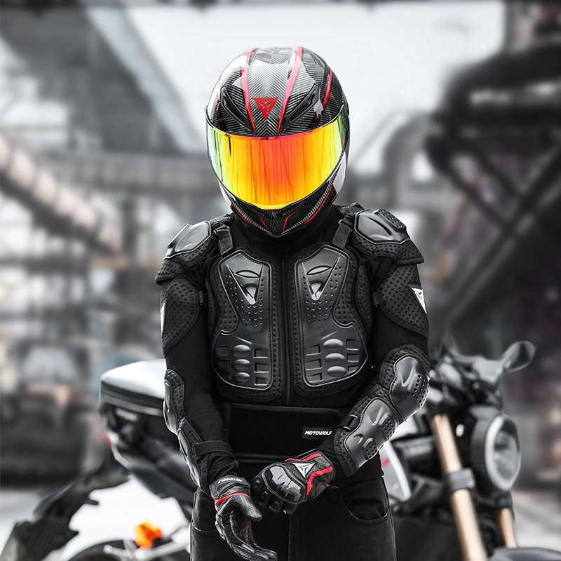 CHAQUETA HOMBRE MOTOWOLF ARMADURA PARA MOTOCICLISMO 1027 - 4