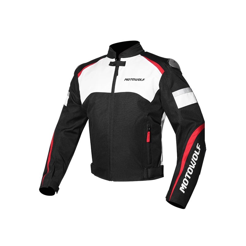 CHAMARRA PARA MOTOCICLISMO OXFORD 610D MOTOWOLF 0509 - RED - 1
