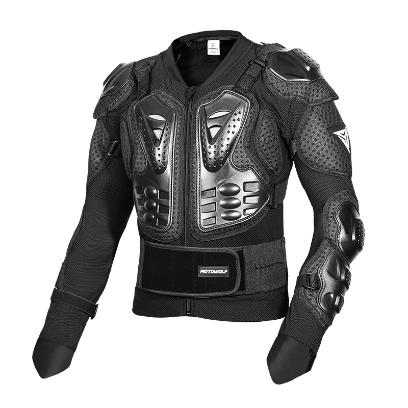 CHAMARRA ARMADURA PARA MOTOCICLISMO MOTOWOLF 1027 - 1