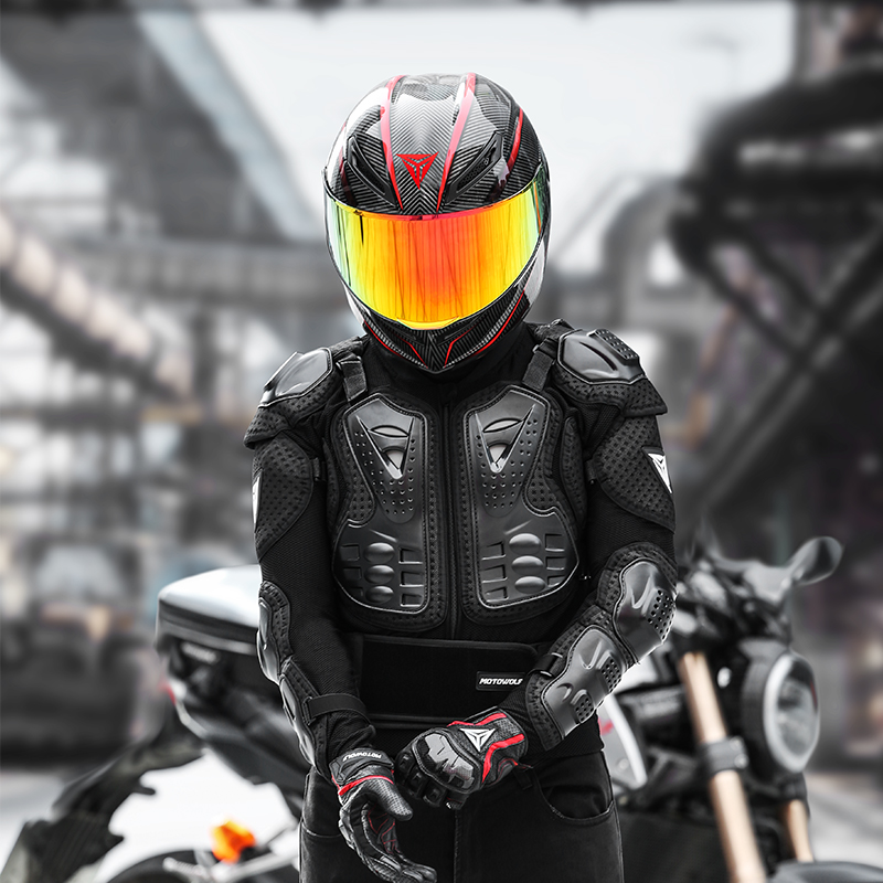 CHAMARRA ARMADURA PARA MOTOCICLISMO MOTOWOLF 1027 - 4