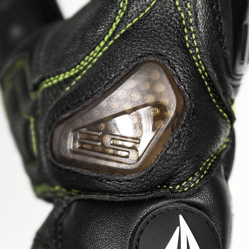 GUANTES DE CUERO MOTOWOLF PARA MOTOCICLISMO 0306 - 4