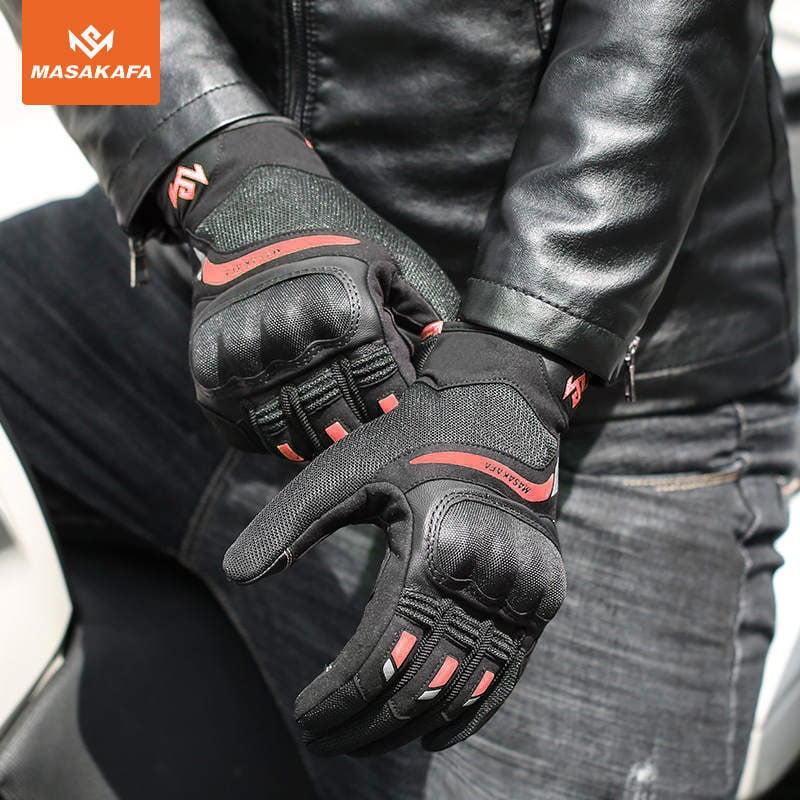 GUANTES MOTOCICLISMO MOTOWOLF MASAKAFA 0315 - NEGRO - 4