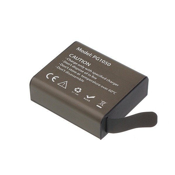 BATERÍA DE LITIO DUAL 1050MAH PG-1050 PARA CÁMARA DEPORTIVA - 2
