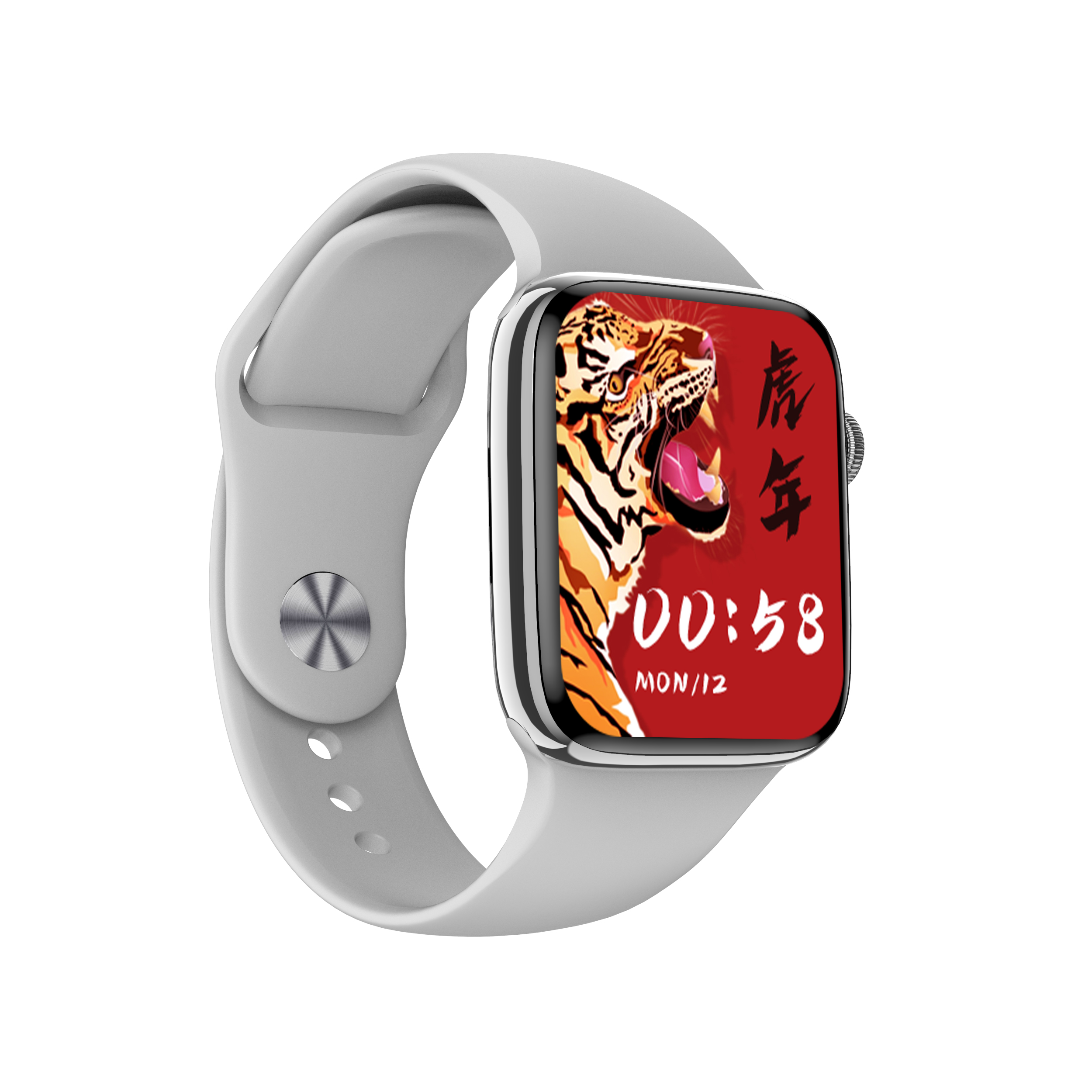 SMARTWATCH DT NO.1 7 RELOJ INTELIGENTE BLUETOOTH LLAMADAS - PLATA - 1