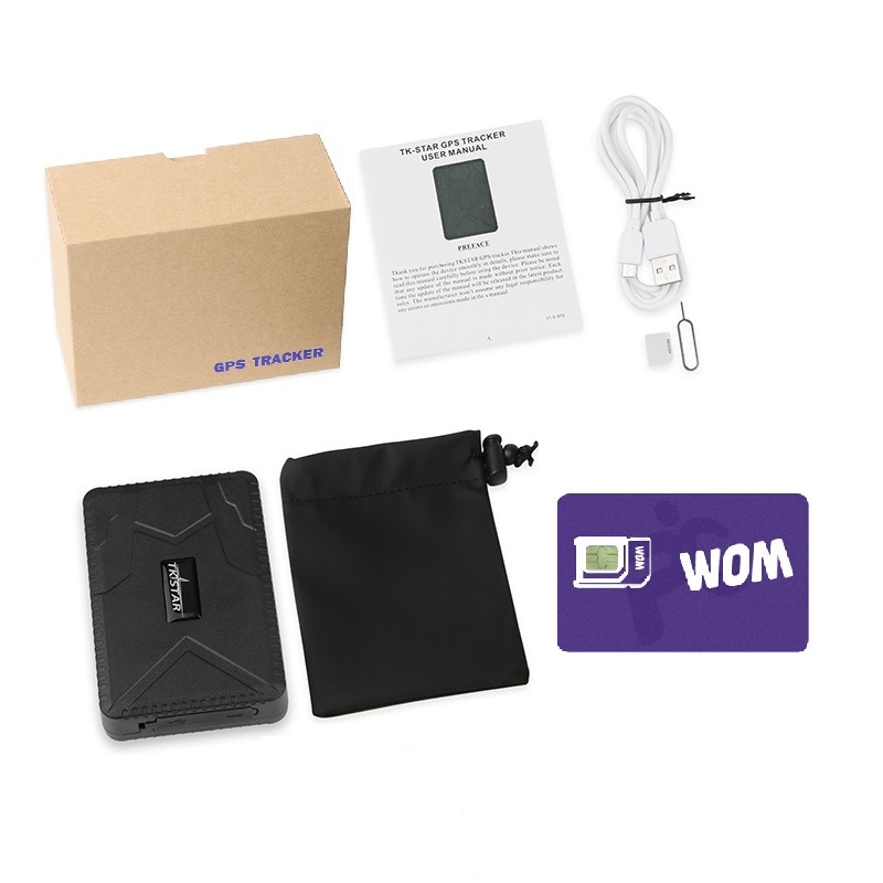 GPS TRACKER, RASTREADOR INALAMBRICO GPS 4G LTE TKSTAR TK915 RECARGABLE 7800 MAH + SIM - 4