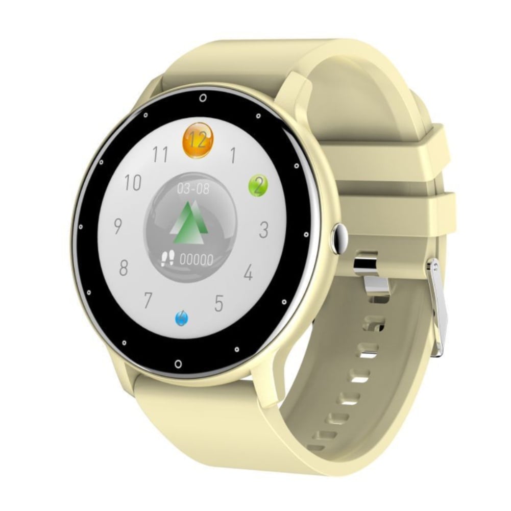 SMARTWATCH ZL02 BEIGE BLUETOOTH PANTALLA FULL TOUCH - 2