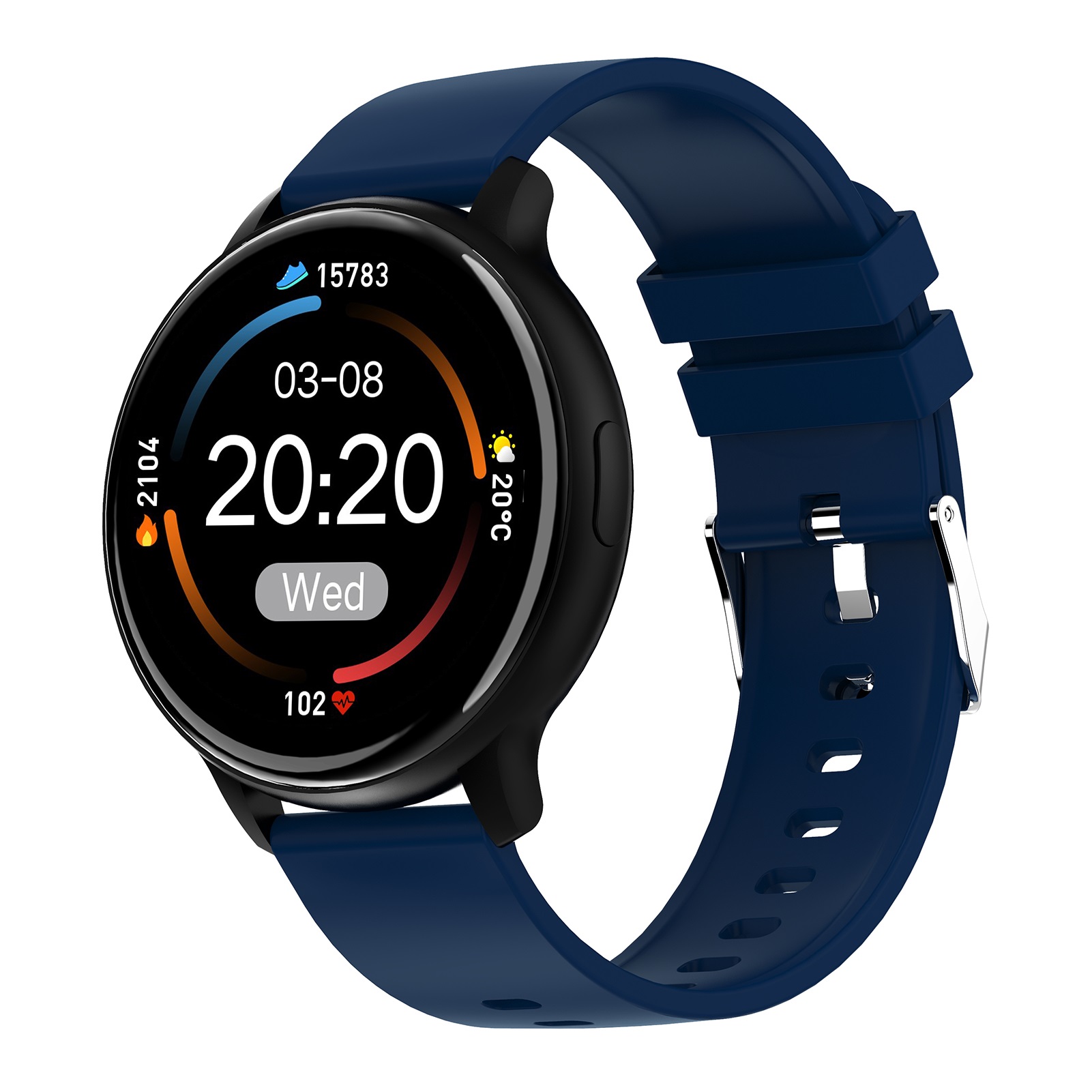 SMARTWATCH ZL27 AZUL BLUETOOTH LLAMADAS FULL TOUCH - 1