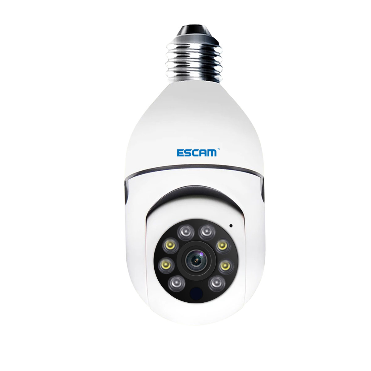 CÁMARA ESCAM SEGURIDAD AMPOLLETA E27 WIFI FULL HD 1080P PT208 - 3