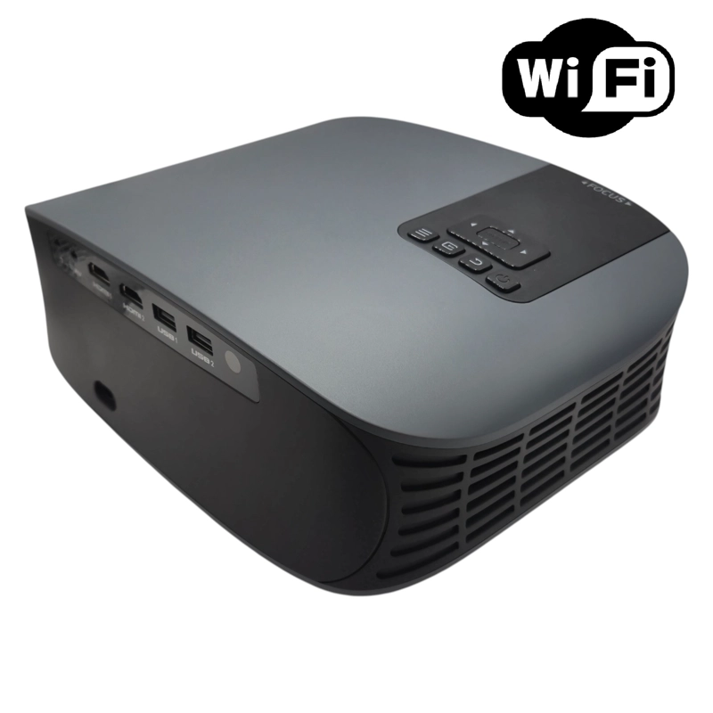 PROYECTOR WIFI LED 350 ANSI 5000 LÚMENES FULL HD 1080P AAO YG680 - 6