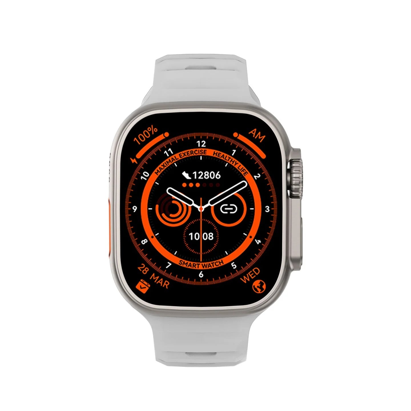 SMARTWATCH HW8 ULTRA MAX BLUETOOTH LLAMADAS 2.02” 380MAH - 4
