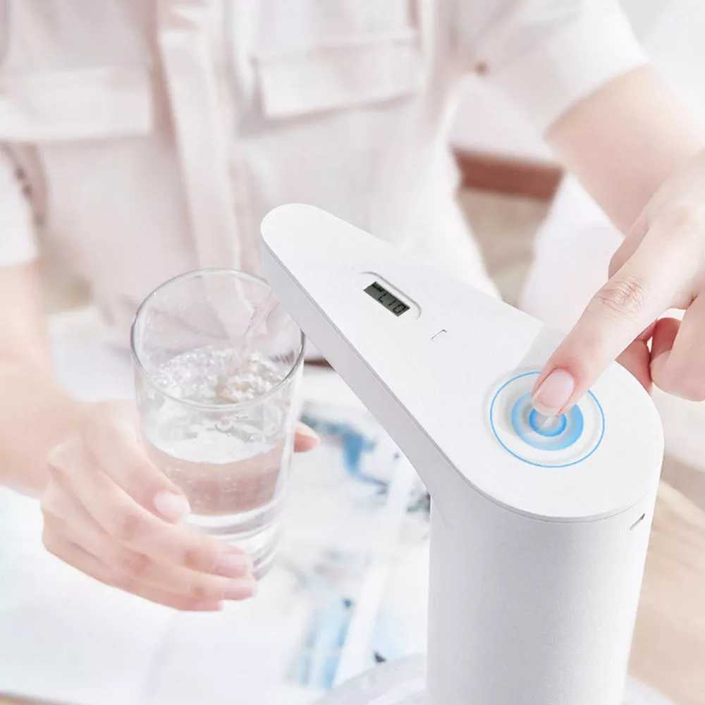 DISPENSADOR AUTOMATICO DE AGUA RECARGABLE TOUCH XIAOLANG TDS - 4