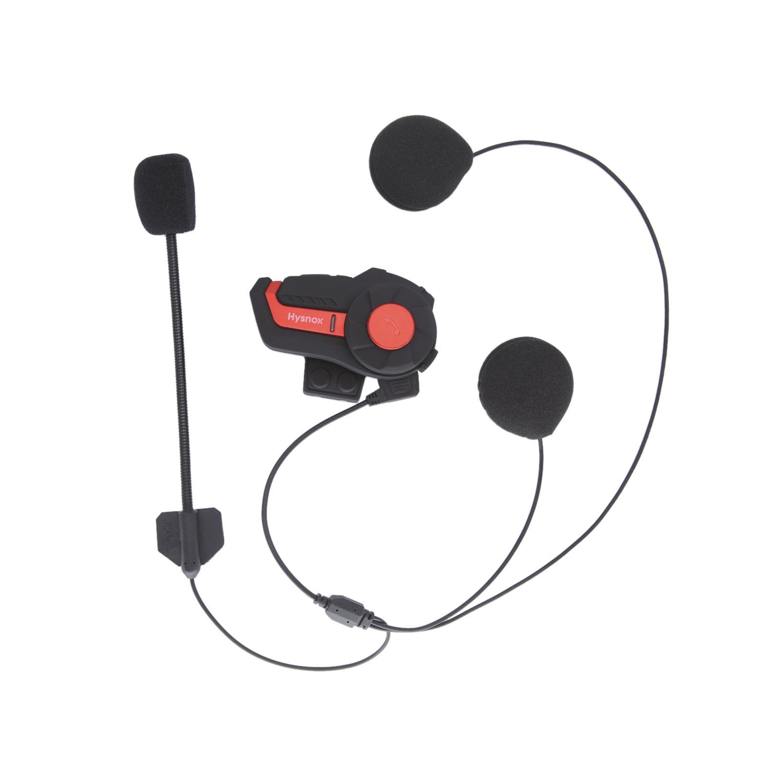 INTERCOMUNICADOR Y MANOS LIBRE BLUETOOTH PARA MOTO HYSNOX HY-01 1000M - 2