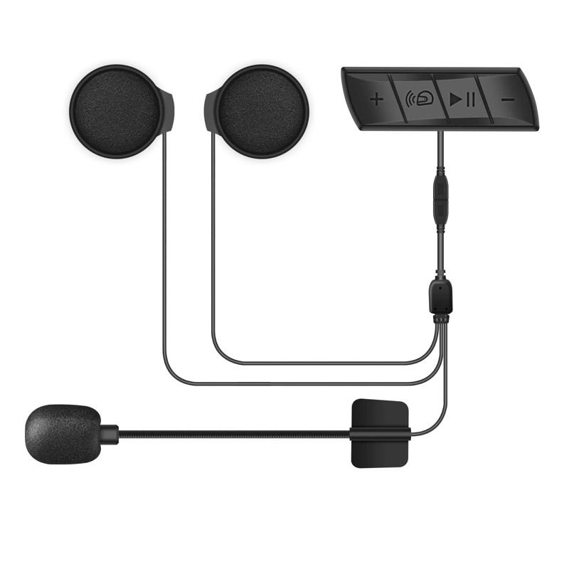 AUDÍFONOS CASTLETEC MANOS LIBRES MOTOCICLISMO RADIO FM CASCO MOTO M7 - 1