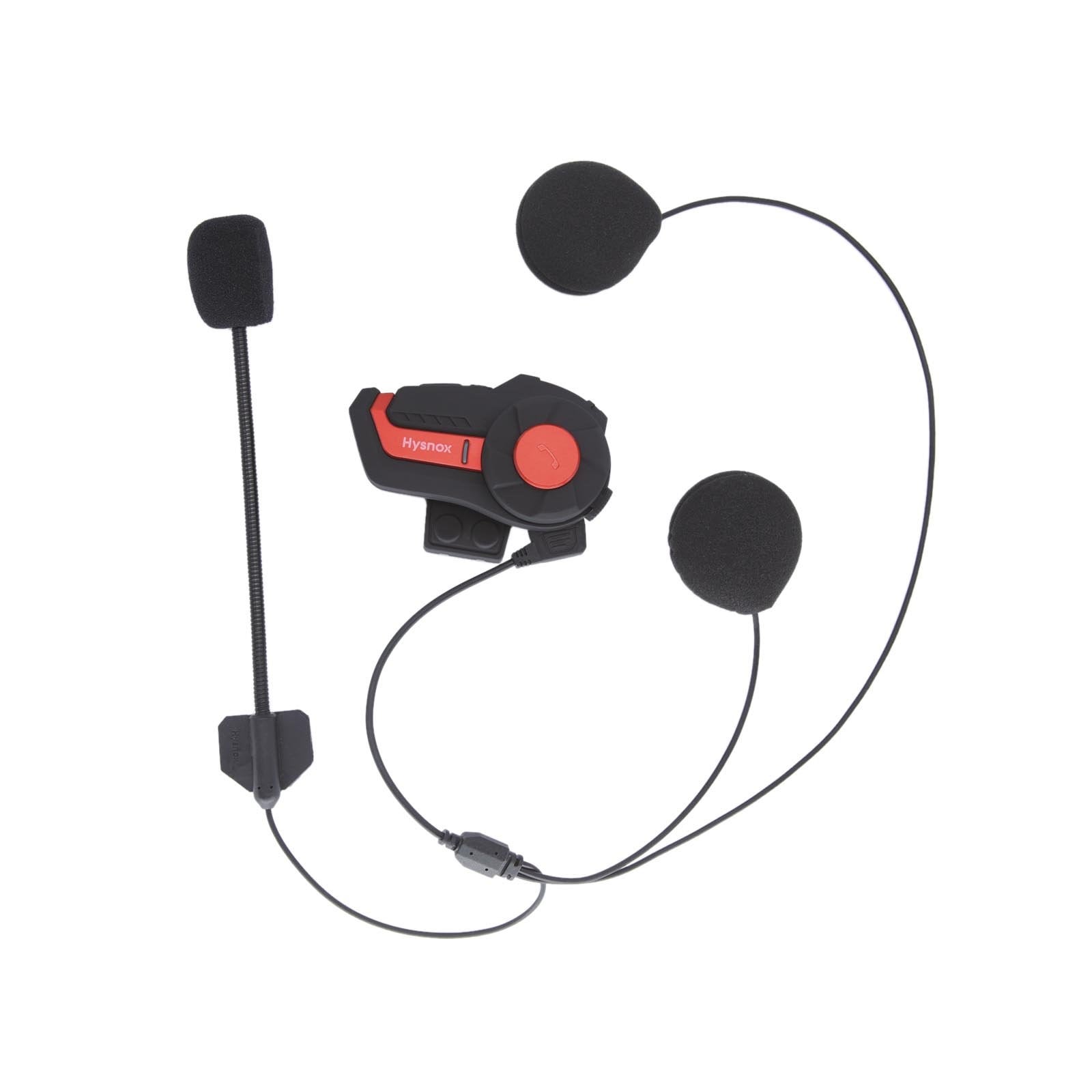 INTERCOMUNICADOR BLUETOOTH PARA MOTOCICLISMO HYSNOX HY-01 1000M - 2