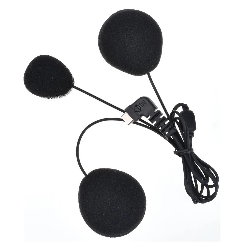 SET AUDÍFONOS CASTLETEC INTERCOMUNICADOR BT-S2 BT-S3 MOTOCICLISMO BLUETOOTH CONECTOR TIPO C - 1