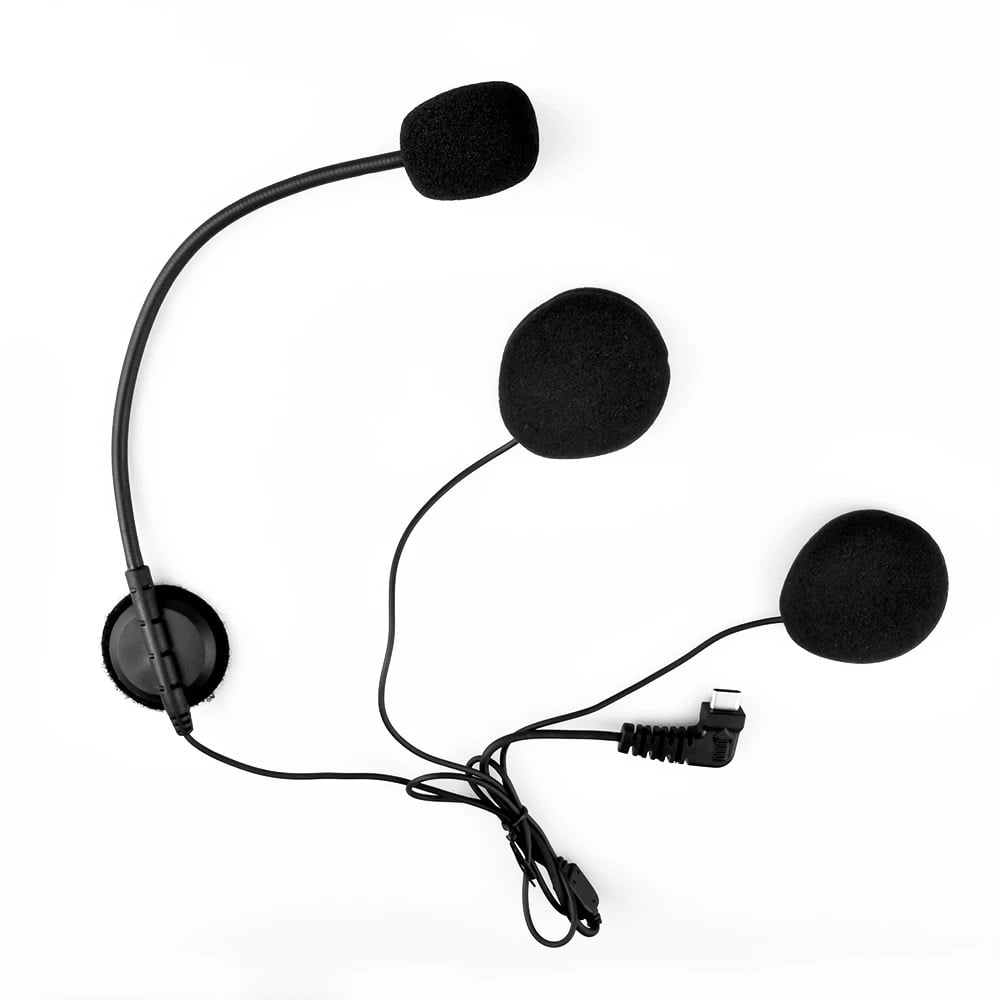 SET AUDÍFONOS CASTLETEC INTERCOMUNICADOR BT-S2 BT-S3 MOTOCICLISMO BLUETOOTH CONECTOR TIPO C - 2