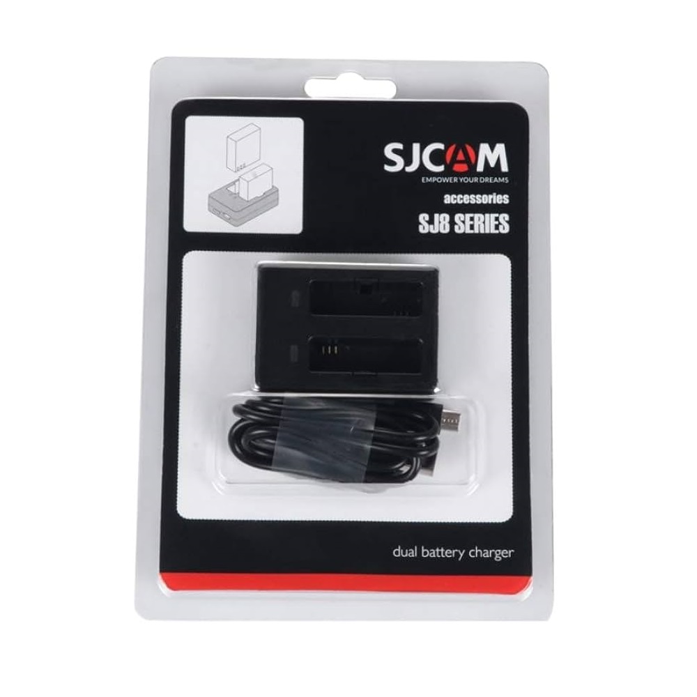CARGADOR DE BATERÍAS SJ8 DUAL PARA CÁMARAS DEPORTIVAS SJCAM - 5