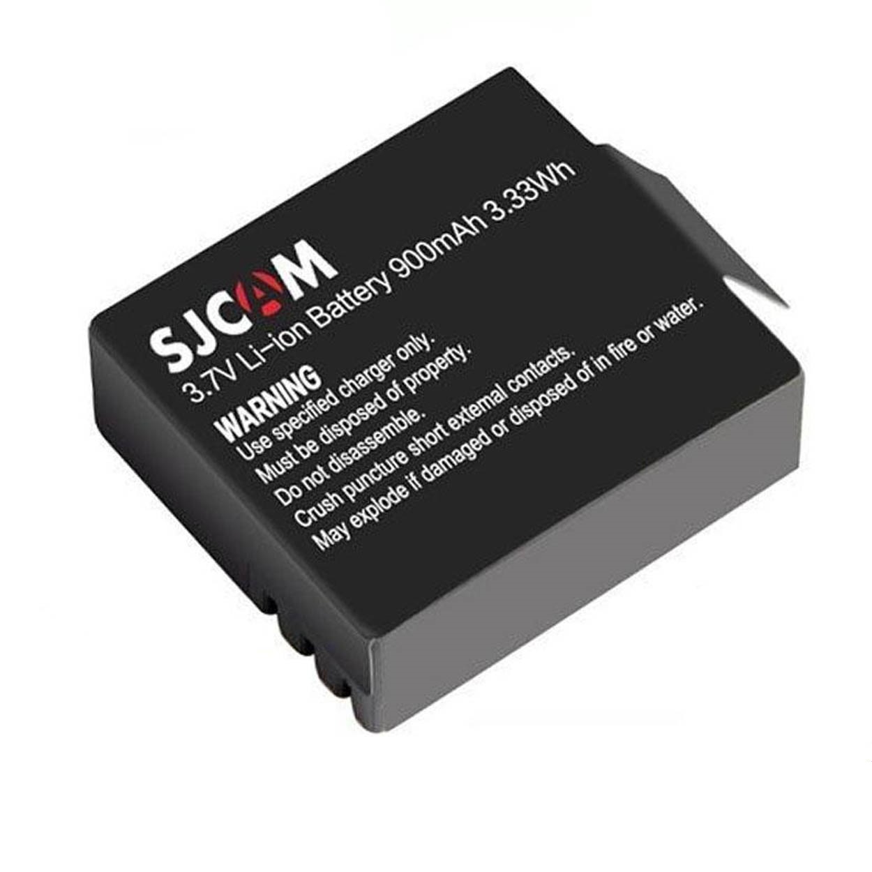 PACK 2 BATERIAS DE LITIO SJCAM 900MAH PARA CÁMARA DEPORTIVA SJ4000/SJ5000 - 3