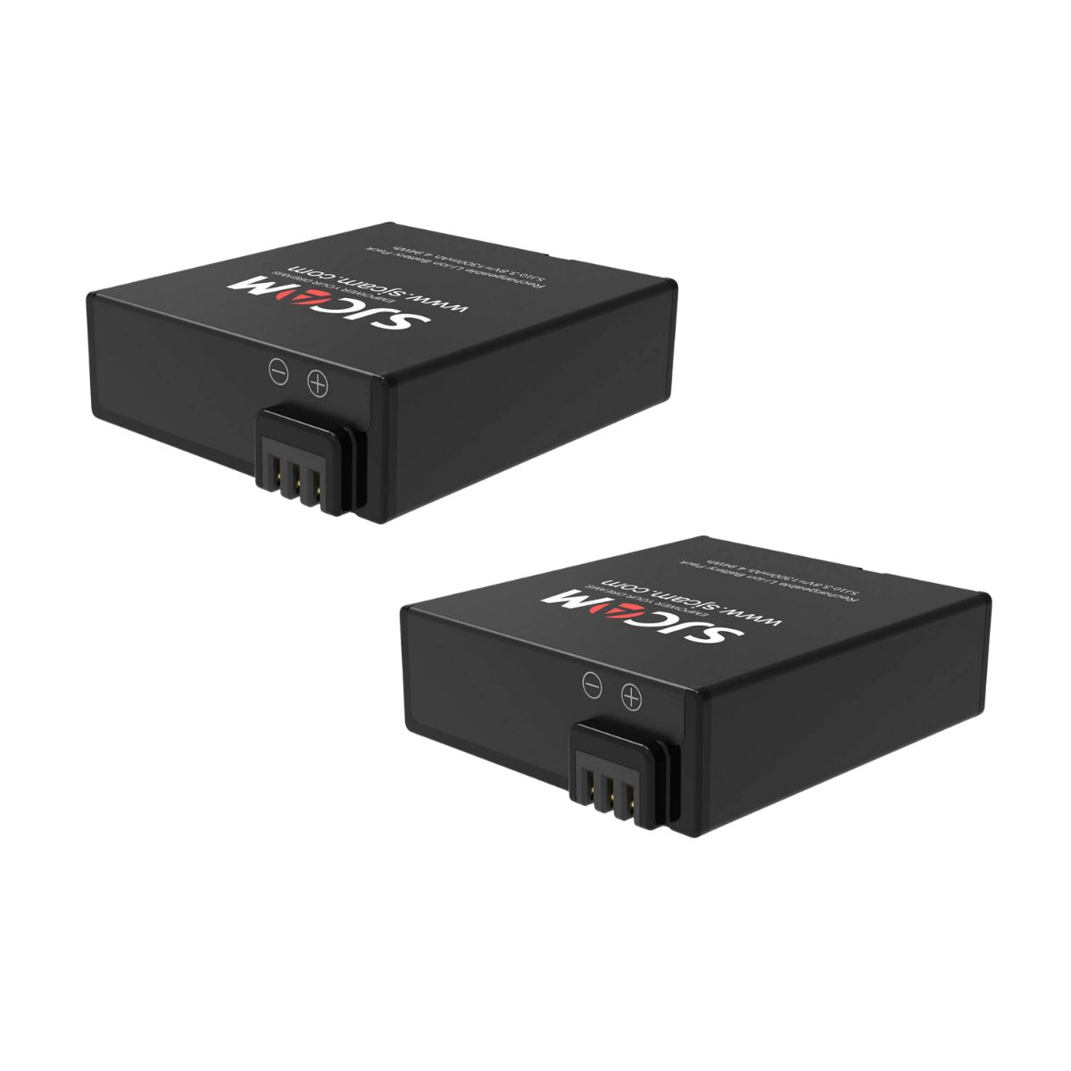 PACK 2 BATERIAS DE LITIO 1300MAH PARA CÁMARA DEPORTIVA SJCAM SJ10 Y SJ11 SERIES - 4