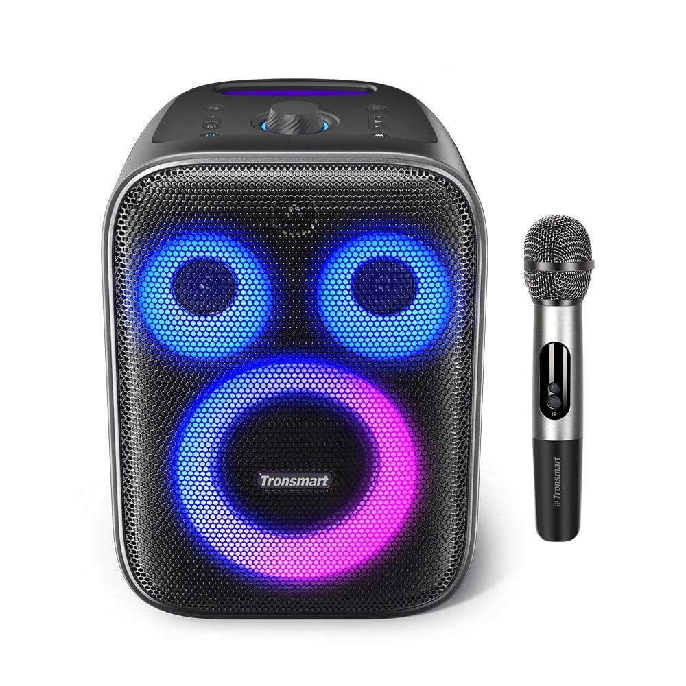 PARLANTE BLUETOOTH KARAOKE TRONSMART HALO 200 120W 15000 MAH CON 1 MICRÓFONO INALÁMBRICO - 2