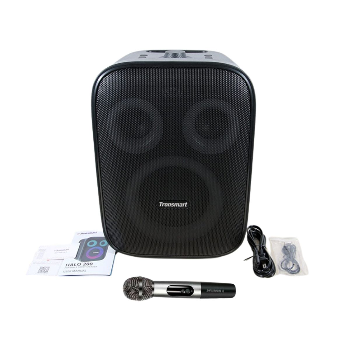 PARLANTE BLUETOOTH KARAOKE TRONSMART HALO 200 120W 15000 MAH CON 1 MICRÓFONO INALÁMBRICO - 7